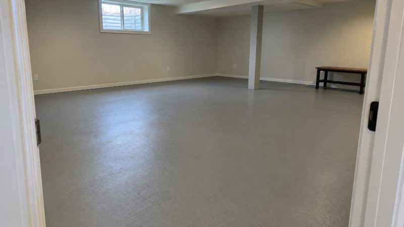 Basement Floor Coatings in Green Bay