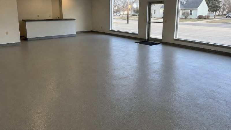 Commercial Floor Coatings project — Green Bay, Wisconsin