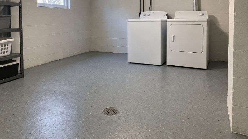 Epoxy Flooring project — Green Bay, Wisconsin